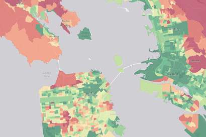 New interactive map compares carbon footprints of Bay Area neighborhoods