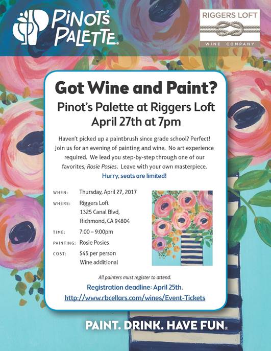 Pinot's Palette at Riggers Loft