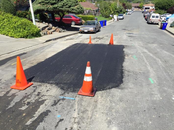 La Miranda Dr. Base Repair #2