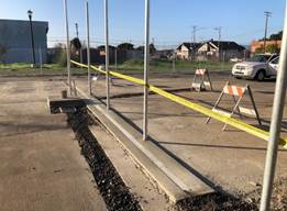 Harbour Way gate extension