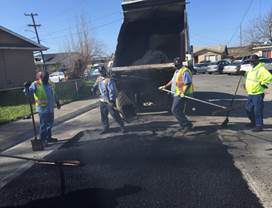 Asphalt work @ 509 Banks